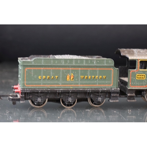 119 - Seven OO gauge locomotives to include Lima King George V, Airfix Royal Scot Fusilier, Pailtoy Mainli... 