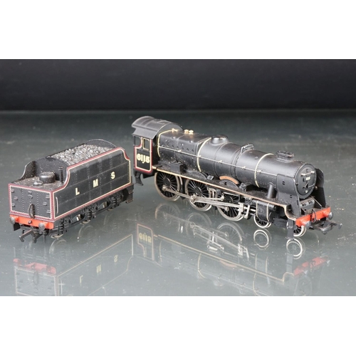 119 - Seven OO gauge locomotives to include Lima King George V, Airfix Royal Scot Fusilier, Pailtoy Mainli... 