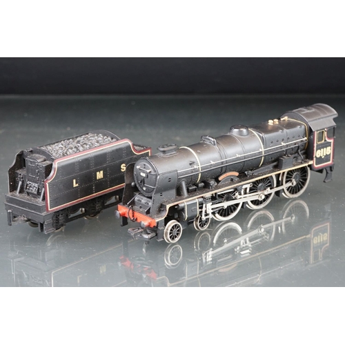 119 - Seven OO gauge locomotives to include Lima King George V, Airfix Royal Scot Fusilier, Pailtoy Mainli... 