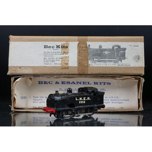 120 - Group of N gauge and TT Gauge model railway to include cased Graham Farish 2-6-2 GWR locomotive (cas... 