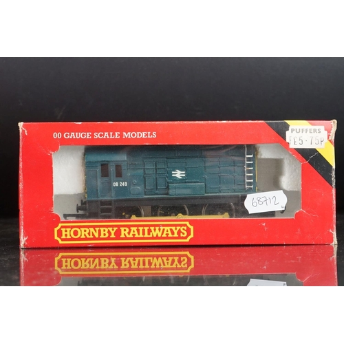 123 - Four boxed Hornby OO gauge locomotives to include R307 BR Class 47 County of Norfolk, R150 L&Y 0-4-0... 