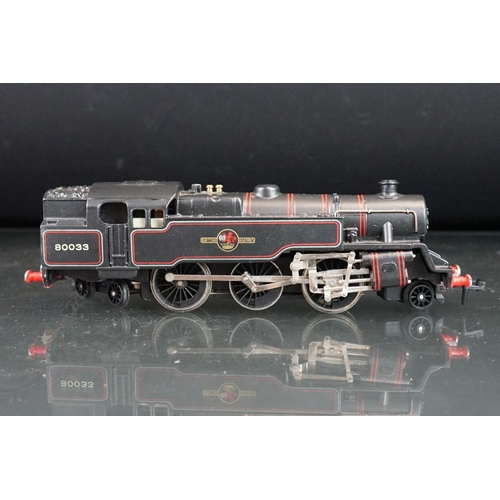 126 - Boxed Triang Wrenn 2218 Tank 80033 Locomotive in black plus Hornby Dublo Sir Daniel Gooch (incorrect... 