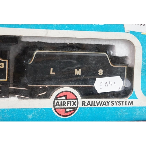 128 - Three boxed Airfix OO gauge locomotives to include 2 x GMR (54125-5 Bristol Castle Class GWR & 54124... 