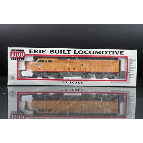 129 - Two boxed Proto Series 2000 HO gauge GP18 Rock Island Locomotives to include 1347 & 1350 plus a boxe... 