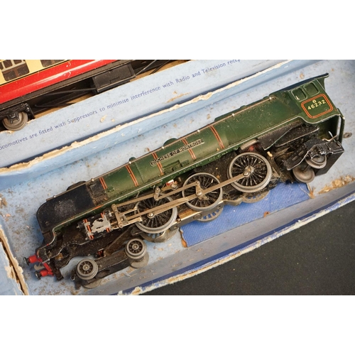 136 - Two boxed Hornby Dublo train sets to include 2022 The Caledonian Passenger Train containing City of ... 