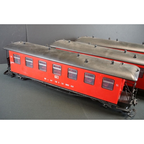 138 - Three NewQida G gauge TB Coaches, vg