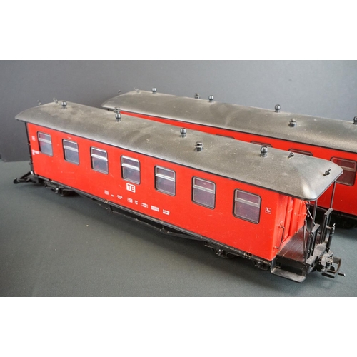 138 - Three NewQida G gauge TB Coaches, vg