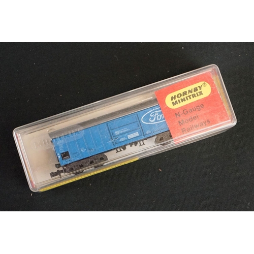 143 - 10 Boxed Graham Farish N gauge items of rolling stock to include 373657 14 Ton Tank Wagon Ronuk, 310... 