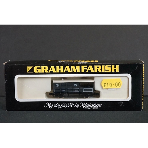 143 - 10 Boxed Graham Farish N gauge items of rolling stock to include 373657 14 Ton Tank Wagon Ronuk, 310... 