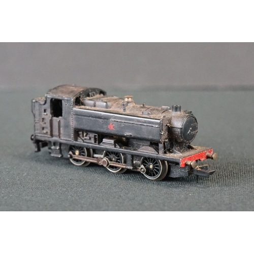 148 - Seven N gauge locomotives to include Lima D5518, Lima BR D8915, Esser Bahn 0-40 1, Trix D5379, Arnol... 