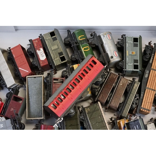 153 - Over 50 OO gauge items of rolling stock to include Hornby, Hornby Dublo, Graham Farish, Triang etc