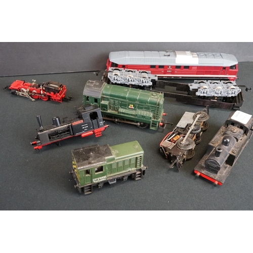 154 - Spare & repairs - Quantity of OO / HO gauge locomotives in various condition to include Fleischmann,... 