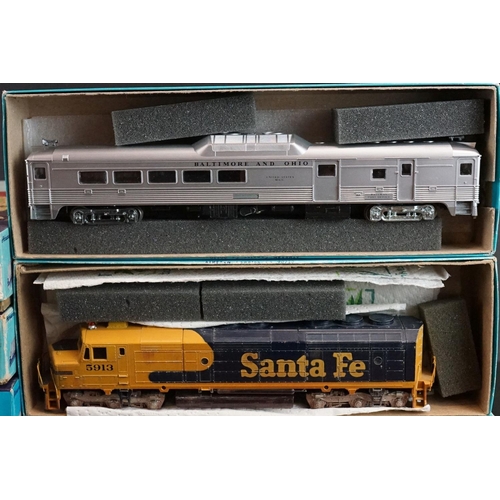 155 - 12 Boxed HO gauge locomotives all contained in Athearn boxes to include mainly associated Athearn lo... 