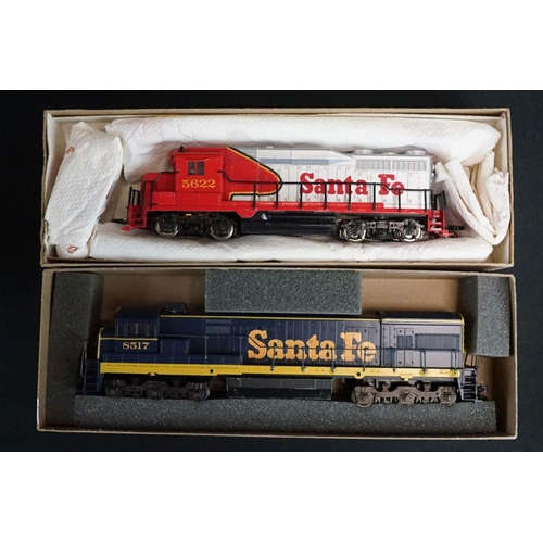 155 - 12 Boxed HO gauge locomotives all contained in Athearn boxes to include mainly associated Athearn lo... 