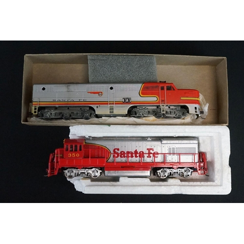 155 - 12 Boxed HO gauge locomotives all contained in Athearn boxes to include mainly associated Athearn lo... 