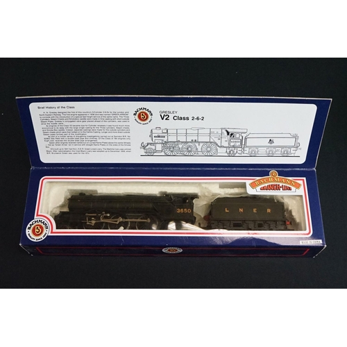 171 - Six boxed Bachmann OO gauge locomotives to include 31850 J39 1974 LNER Lined Black, 31451 Ivatt 2-6-... 