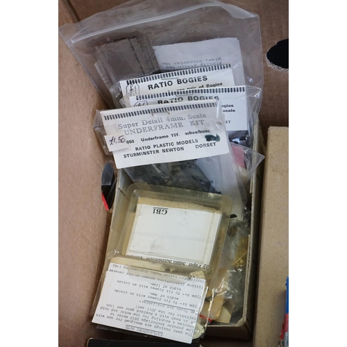 177 - Quantity of carded / bagged and unopened model railway accessories to include Finecast, Flush Gaze, ... 