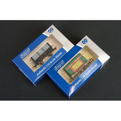 184 - 11 Boxed OO gauge items of rolling stock to include 3 x Bachmann, 3 x Dapol, 3 x Hornby, Palitoy Mai... 