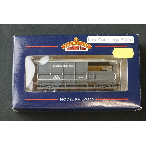 184 - 11 Boxed OO gauge items of rolling stock to include 3 x Bachmann, 3 x Dapol, 3 x Hornby, Palitoy Mai... 