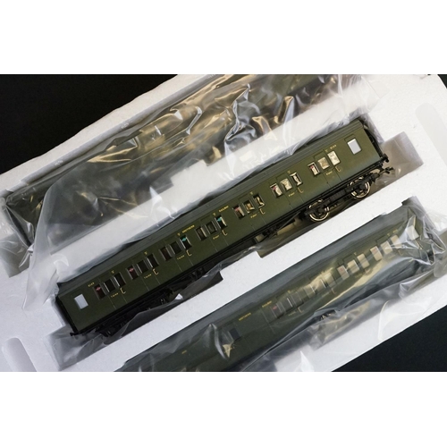 188 - Boxed Hornby OO gauge R4378 Southern Suburban 1938 Coaches Pack plus a set of 3 x Hornby OO gauge So... 