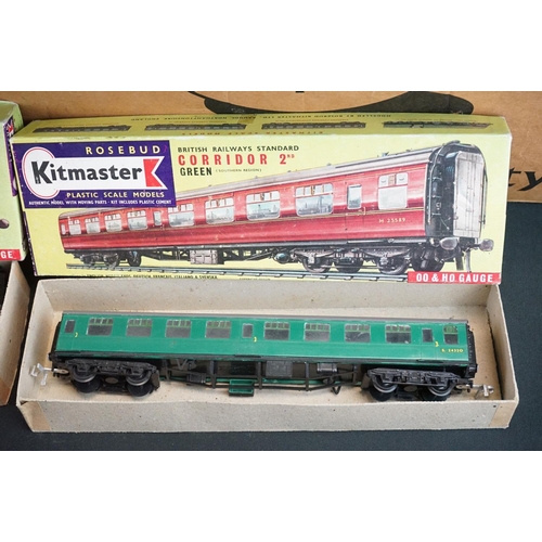 192 - Quantity of OO gauge model railway to include Triang & Kit built rolling stock, boxed R188 River Bri... 