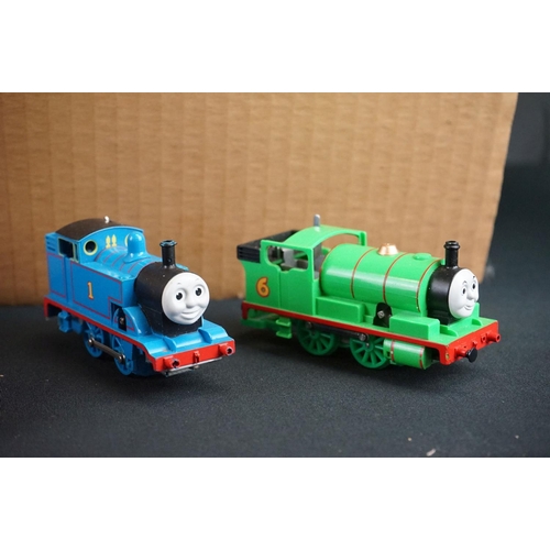 198 - Collection of Hornby / Triang OO gauge model railway to include Hornby Thomas the Tank Engine locomo... 