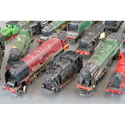 52 - 22 OO / HO gauge locomotives to include Fleischmann, Jouef, Wrenn Cardiff Castle, Lima, Triang etc