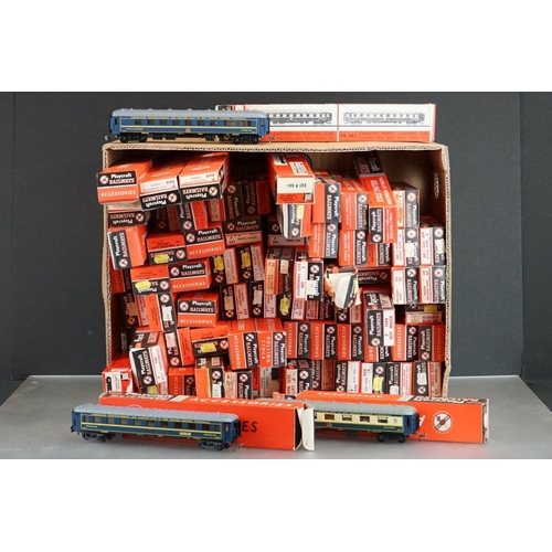 55 - Around 70 boxed Playcraft / Jouef items of rolling stock to include coaches, wagons and vans