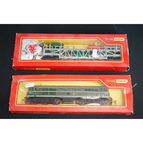 203 - Collection of boxed Triang / Hornby OO gauge model railway to include 2 x locomotives (R357 AIA-AIA ... 