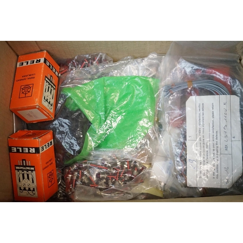 208 - Quantity of OO gauge model railway accessories to include kit built locos & rolling stock, spares, p... 