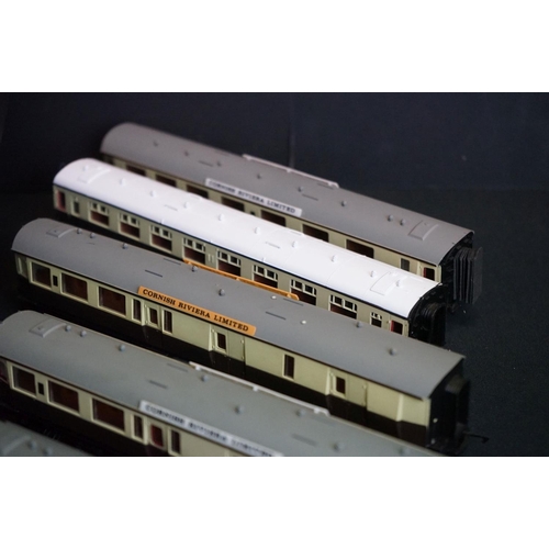 76 - Around 35 OO gauge items of rolling stock to include Hornby, Airfix etc, all coaches