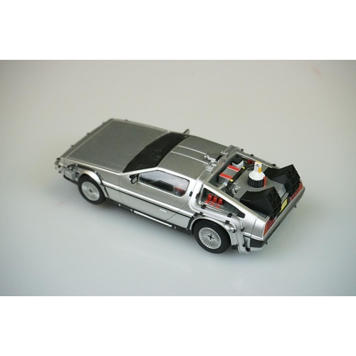 1024 - Cased Scalextric C4249 DeLorean Back to the Future 2 slot car