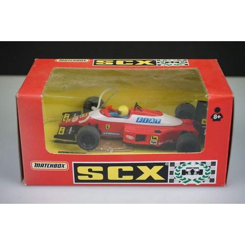 1043 - Ten cased / boxed slot cars to include Revell Model Racing Jaguar E Type #15 Le Mans 1963, 2 x Match... 