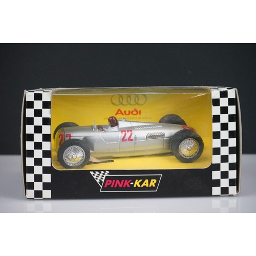 1043 - Ten cased / boxed slot cars to include Revell Model Racing Jaguar E Type #15 Le Mans 1963, 2 x Match... 