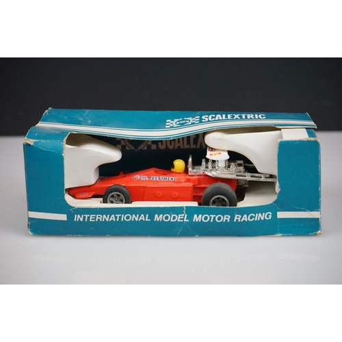 1043 - Ten cased / boxed slot cars to include Revell Model Racing Jaguar E Type #15 Le Mans 1963, 2 x Match... 