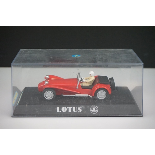 1043 - Ten cased / boxed slot cars to include Revell Model Racing Jaguar E Type #15 Le Mans 1963, 2 x Match... 