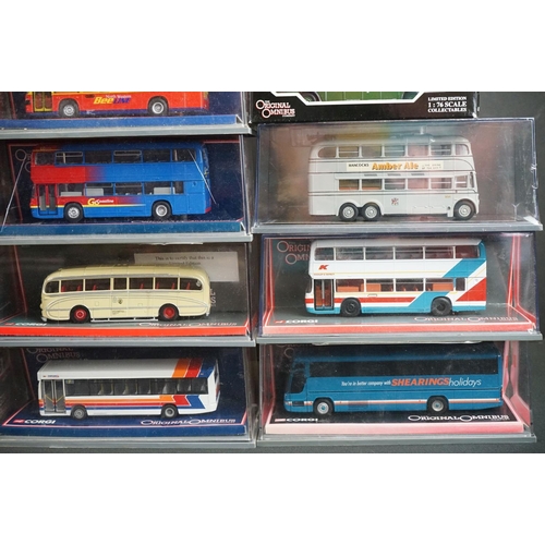 1048 - 27 Boxed / cased Corgi Original Omnibus diecast models, diecast excellent boxes vg to sealed