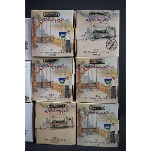 1060 - 22 Boxed Matchbox diecast models to include 6 x ' a Taste of France ' Models of Yesteryear (numbers ... 