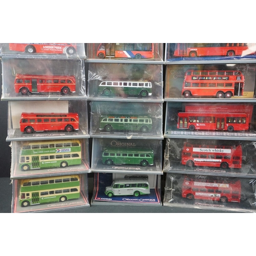 1061 - 45 Cased Corgi Original Omnibus ltd edn diecast models with COAs, featuring sealed examples, to incl... 