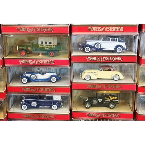 1070 - 45 Boxed Matchbox Models of Yesteryear diecast models (diecast condition ex, boxes vary - with some ... 