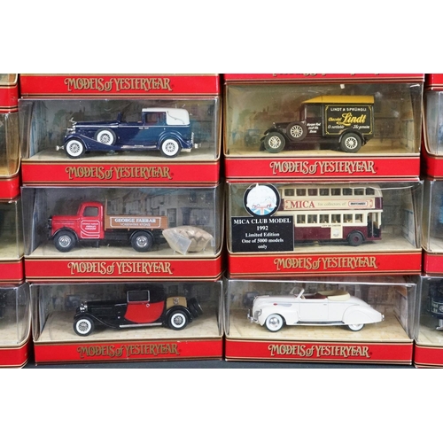 1070 - 45 Boxed Matchbox Models of Yesteryear diecast models (diecast condition ex, boxes vary - with some ... 