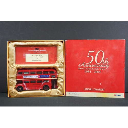 1071 - Four Boxed / cased Corgi diecast models to include 2 x cased Modern Trucks 75502 Leyland-DAF Box Tra... 