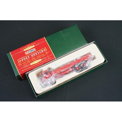 1071 - Four Boxed / cased Corgi diecast models to include 2 x cased Modern Trucks 75502 Leyland-DAF Box Tra... 