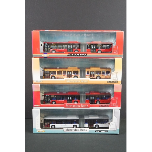 1076 - 11 Boxed Creative Master Northcord 1:76 ltd edn diecast Mercedes-Benz Citaro model buses, to include... 