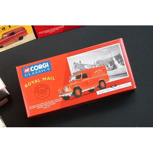 1077 - 40 Boxed / cased Royal Mail diecast models to include 18 x Corgi models (7 x Corgi Classics with cer... 