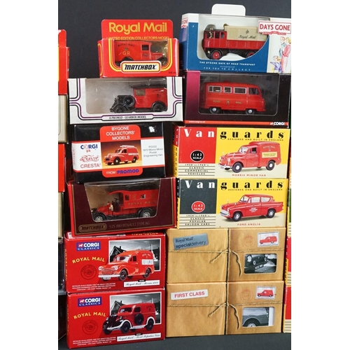 1077 - 40 Boxed / cased Royal Mail diecast models to include 18 x Corgi models (7 x Corgi Classics with cer... 