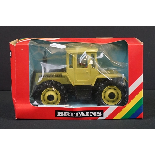 1079 - Seven boxed Britains farming diecast models to include 9321 Ford TW 35 Tractor, 9527 Fiat Half Track... 