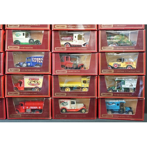 1080 - 39 Boxed Matchbox Models of Yesteryear diecast models (diecast condition ex, boxes gd to vg overall)