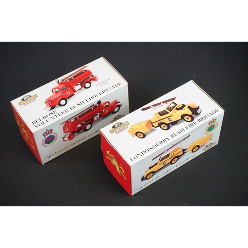 1088 - 33 Boxed Matchbox Models of Yesteryear Fire Engine diecast models, featuring 4 x special editions (Y... 