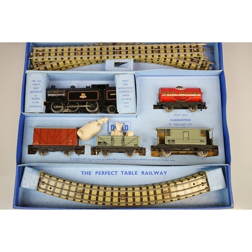 239 - Boxed Hornby Dublo EDG17 Tank Goods Train BR Set complete with locomotive, rolling stock and track